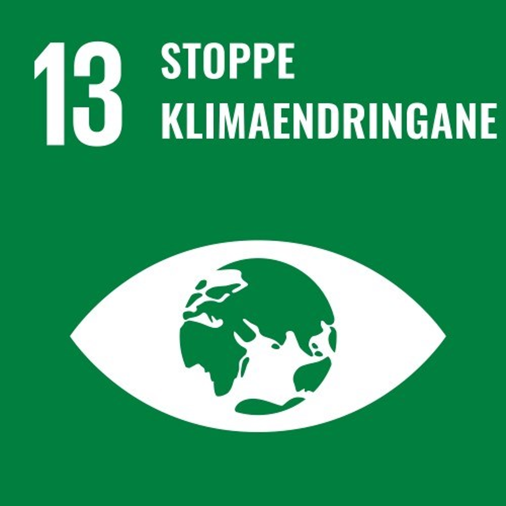 FNs bærekraftsmål nummer 13: Stoppe klimaendringane