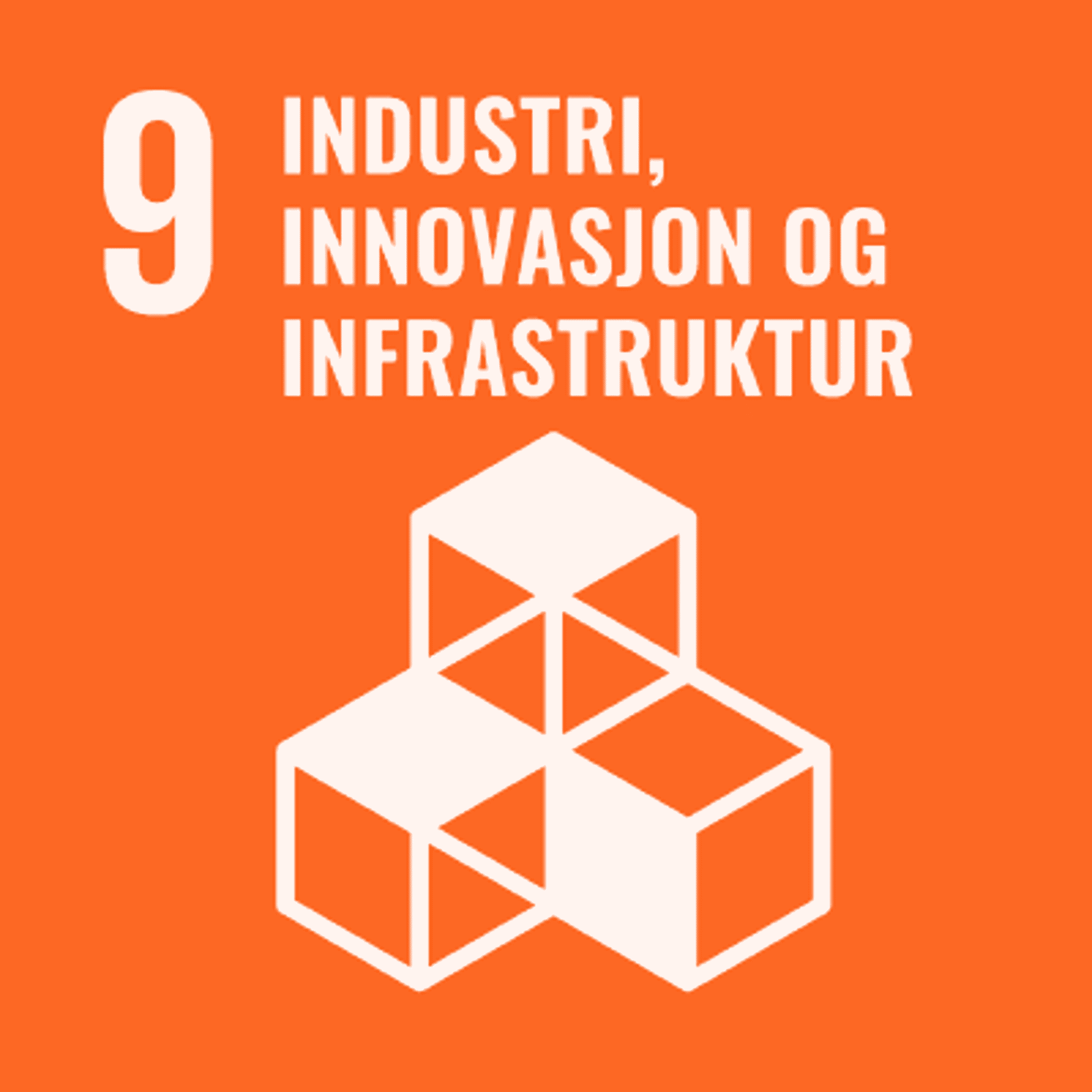 FNs bærekraftsmål nummer 9: Industri, innovasjon og infrastruktur